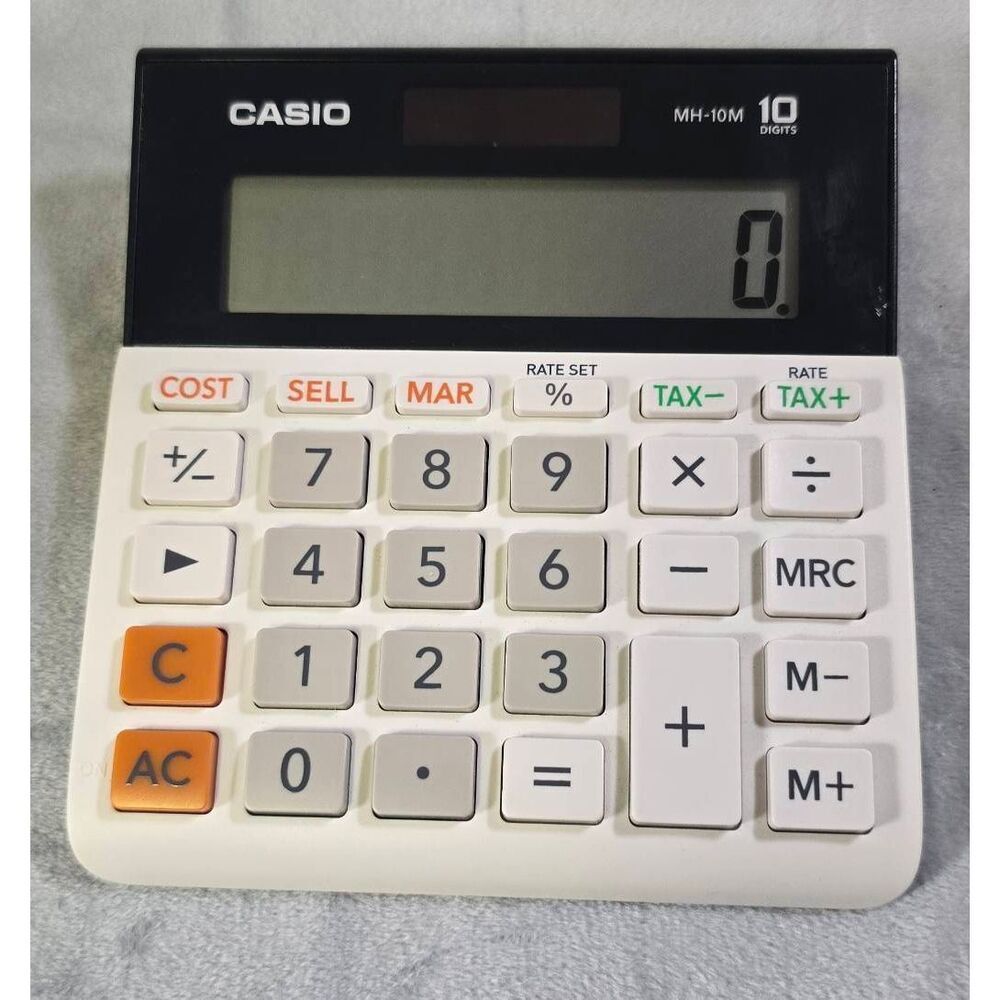 Casio MH-10M Portable Desktop Calculator